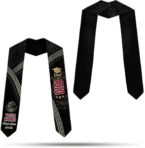 Customized Mexican Graduation Sash 2025, Mexico Graduation Stole 2025, Mexican American Flag Graduation Sash