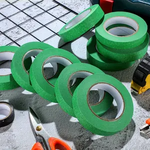 2024 72 Rolls Painters Tape Bulk Painter Tape Painters Masking Tape No Residue Wall Painting Tape Artist Tape Trim Edge Finishing Tape For Wall Painting Decoration DIY Supply