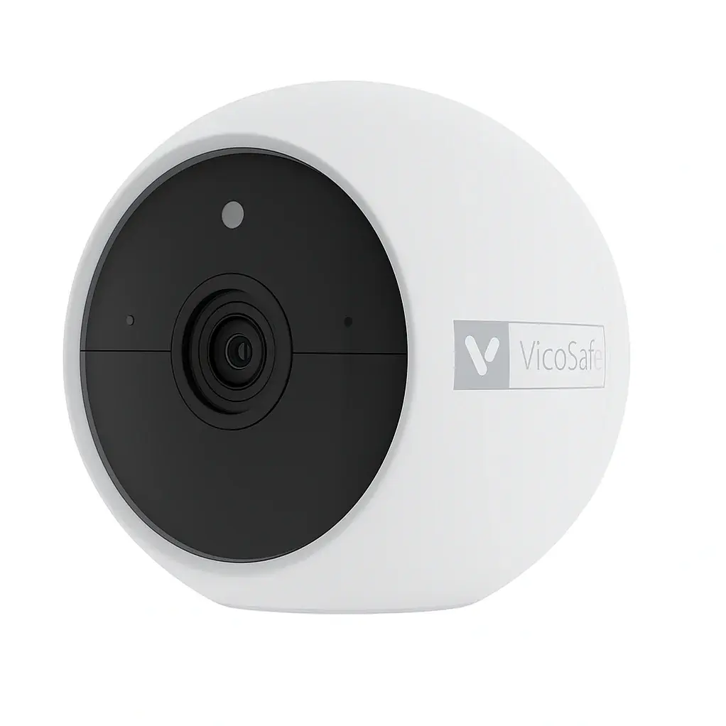 VicoSafe CG9 Wireless Security Camera - 2K WiFi Camera, Dual Lens Monitoring, AI Motion Detection, IP65 Waterproof, Compatible with Vicohome App