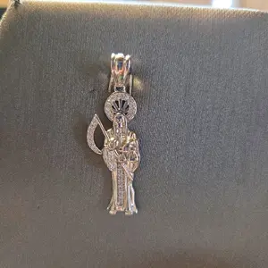 .925 Santa Muerte Pendant