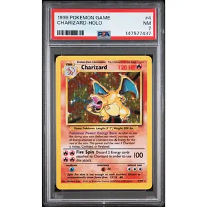 Charizard Holo PSA 7 1999 Pokemon Base Set #4