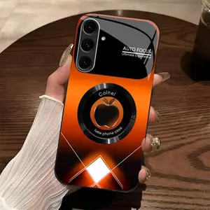 Sports Car Aesthetic MagSafe Case, 9 Colors Available Shockproof Protective Cover for 【Galaxy S24 Fe】 - Heavy Duty Magnetic Phone Cover with Lens Guard.666