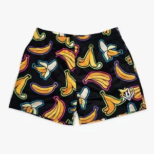 Pizza Youth Shorts Quick-Dry Summer Streetwear Trendy Elastic Waistband Unisex Fit for Women & Youth