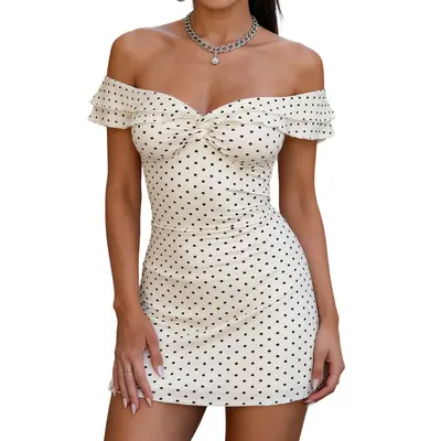 off shoulder y2k dress Amazon.com: LOFAAC Women Y2K Off Shoulder Ruched Mini Dress Sexy Slim Fit Long Sleeve Flowy Layered Ruffle Fall Bodycon Short Dress Black : Clothing, Shoes & Jewelry