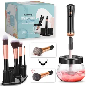 Electric Makeup Brush Cleaner and Dryer by BelleBeauty - Automatic Brush Washing Machine, Super-Fast Deep Cleaning For Hygienic Brush Care