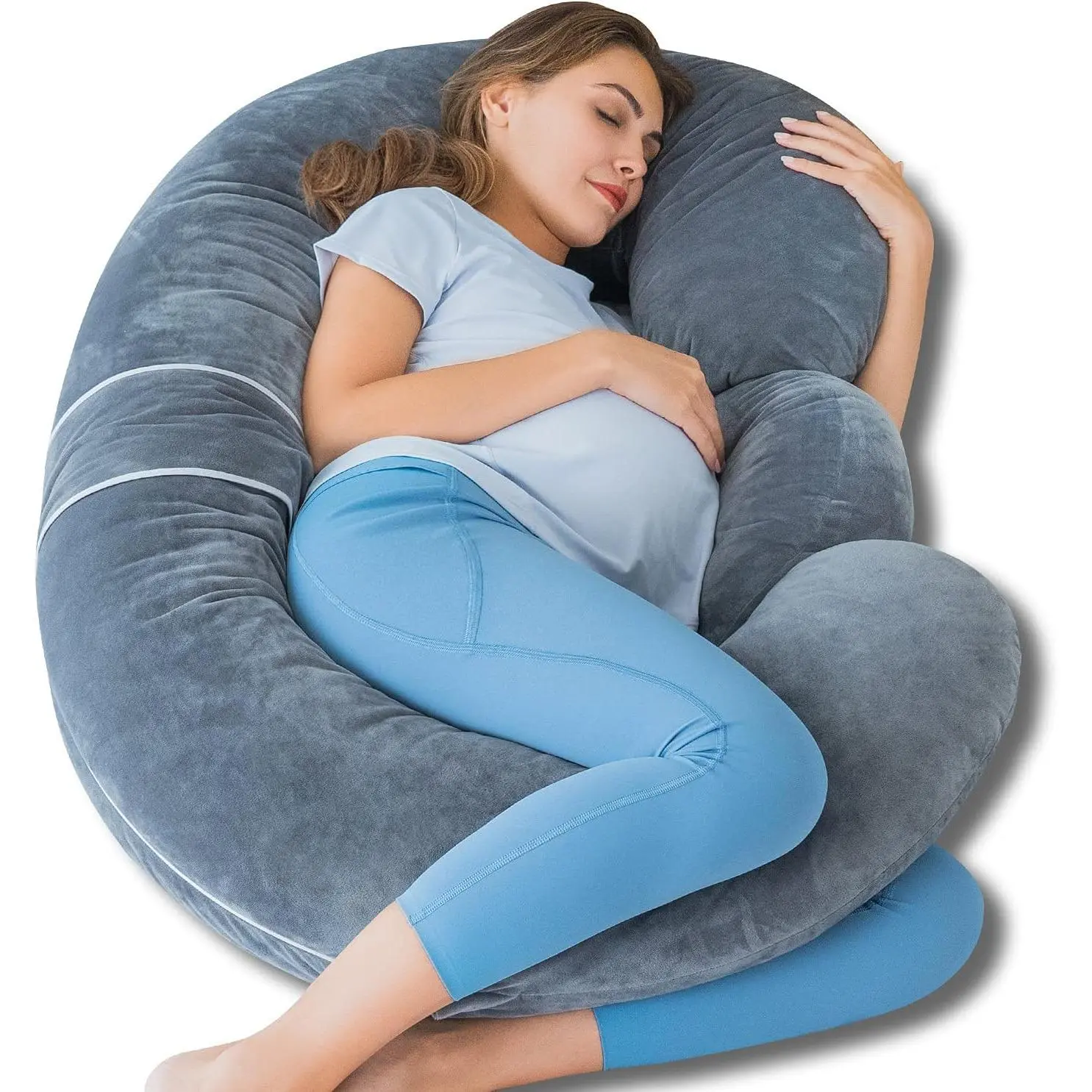 Plain Grey - Solid Velvet