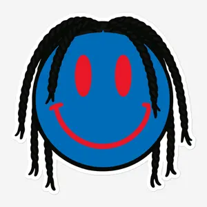 "Maxey Smiley Face" Sticker