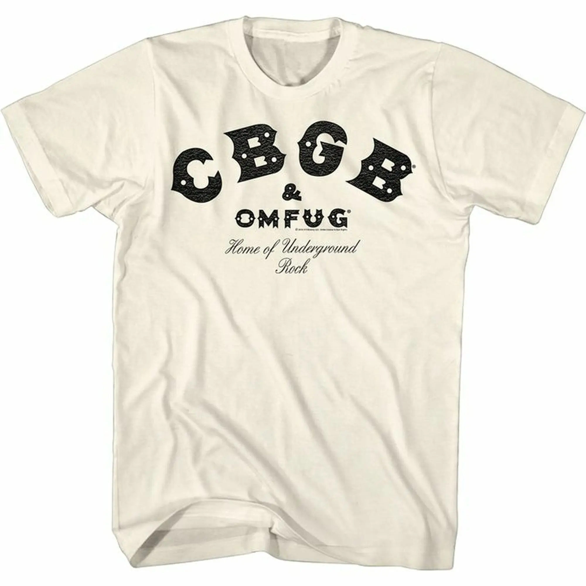 CBGB CBGB Black Natural Adult T-Shirt