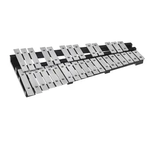 【Summervibes】VEVOR 32 Note Glockenspiel Xylophone Bell Kit,  Percussion Instrument with Mallets, Drum Sticks and Carrying Bag, Professional Glockenspiel Xylophone Percussion Instrument Set for Adults & Students