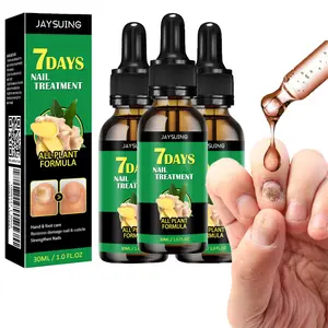 Ginger Nail Treatment Nail Support Nail Care, 7days Nail Treatment, Ginger Nail Growth Serum, Ginger Cuticle Care Oil for Nails,Cuticle Serum for Nails (3Pcs, 1 Fl.oz(pack of 1))
