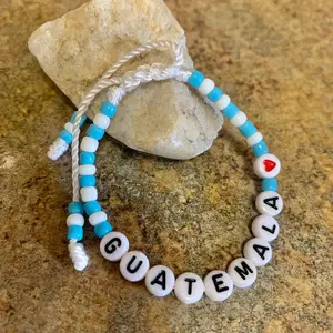 Guatemala Love Bracelet - High-Quality 6 Inch Adjustable Closure