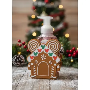 3D Printed Gingerbread House Soap Holder - Festive Holiday Design