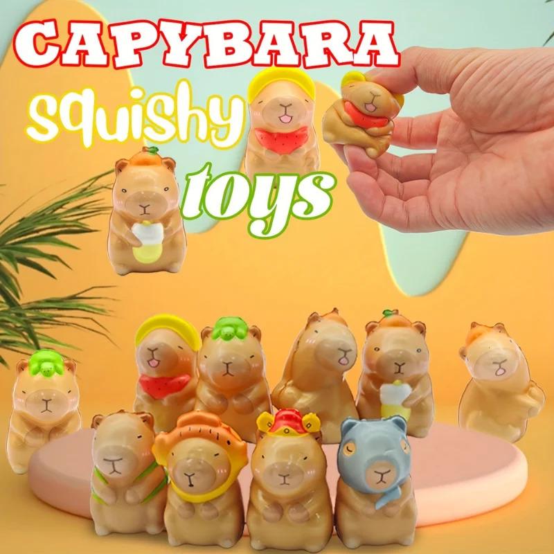 8-48PCS Capybara Squishy Fidget Squishy Gifts Capibara Stress Relief for Class Prizes Birthday Party Favors(8 style) 8-48PCS Capybara Squishy Fidget Squishy Gifts Capibara Stress Relief for Class Prizes Birthday Party Favors(8 style)