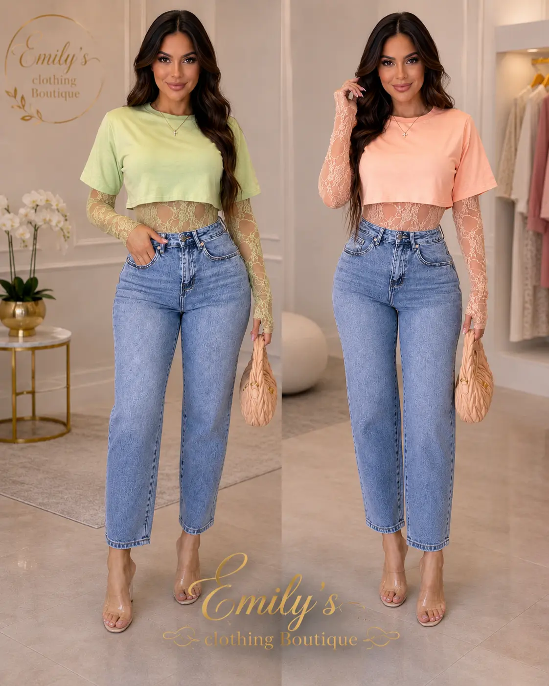 Bella Lace Layer Top