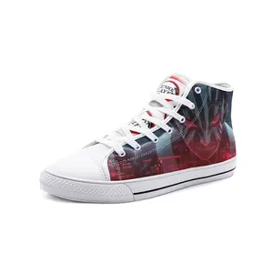 Akaza (Unisex High Top Canvas Shoes)