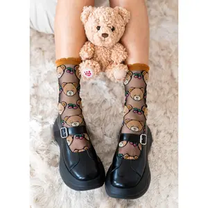 Teddy Bear Ankle Sock