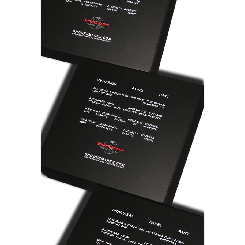 UNIVERSAL PANEL PANT IN JET BLACK