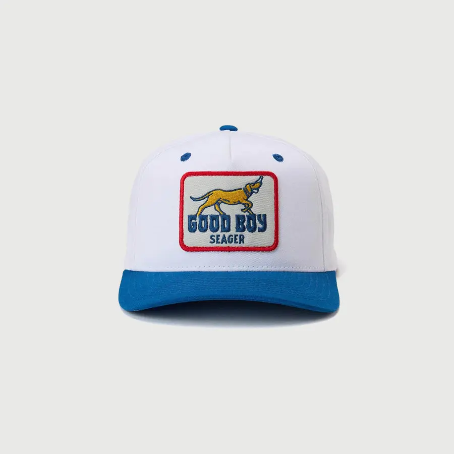 SEAGER Goodboy Snapback - 'Cream/Blue'