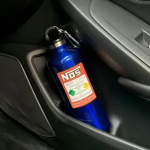 NOS 500ml Universal Nitrogen Cylinder for Cars & Motorcycles Insulated Water Bottle Leak-proof Smoothies Juice Drinks Beverage Utensils Portable Tumbler Drinkware Flasks