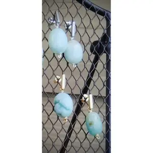 Amazonite Stud Earring