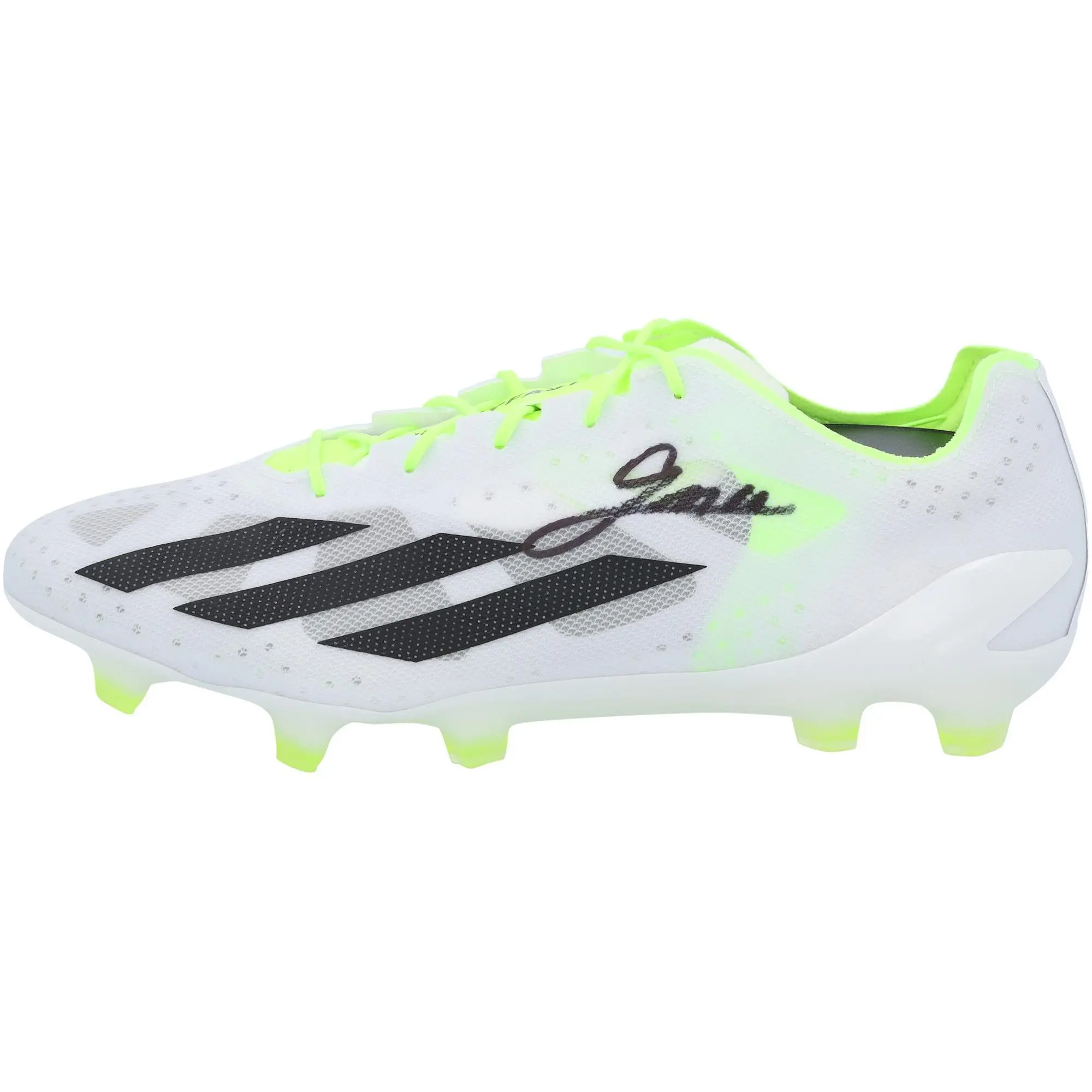 Gabriel Martinelli Arsenal Autographed White and Green Adidas X Crazyfast+ Cleat - Fanatics Authentic Certified