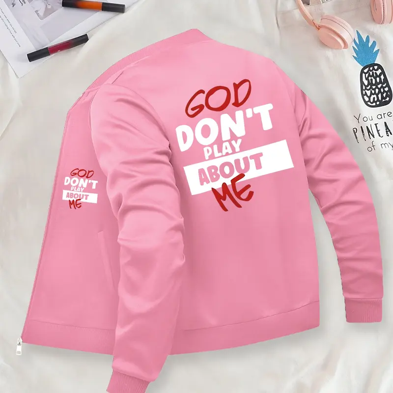 Trendy Personalized Print Graphic Fitted Long Sleeve Baseball Jacket Coats Daily Street Casual Fashion Outerwear Lightweight Comfortable, Suitable for Daily Wear and Outdoor Activities, Streetwear Outerwear