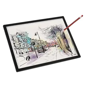 A3 LED Light Board Rechargeable Tracing Pad with 6 Level Dimmable Brightness