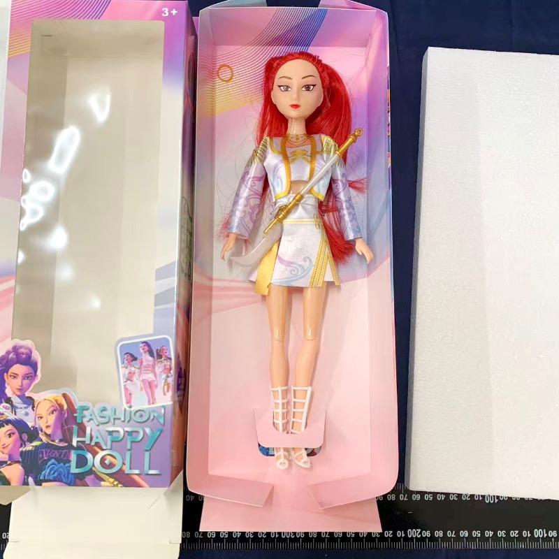 New Arrival Kpop Demon Hunter Girl Group Dolls - Mira, Rumi, Zoey with Theme Song Music Toy, Back-to-school season Birthday Gift for Girls Collectible Dolls