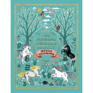 The Magical Unicorn Society Official Coloring Book by Oana Befort, Ciara Ni Dhuinn, Harry Goldhawk, Zanna Goldhawk [Paperback Book]