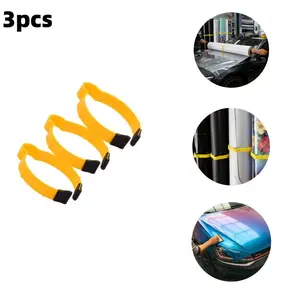 3pcs Car Wrap Tool Set Safety Clips, Plastic Car Film Holder, Body Wrapping and Dyeing Safety Clamps, Anti-Explosion Film Fixing Tool