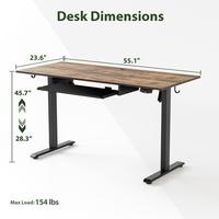 Rustic Brown - 55.1 inch