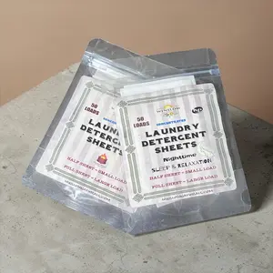 Eco-Friendly Laundry Detergent Sheets (50 Sheets)