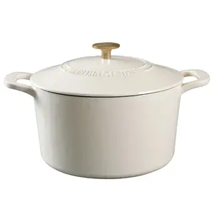 Martha Stewart Gatwick 7-Quart Enameled Cast Iron Dutch Oven