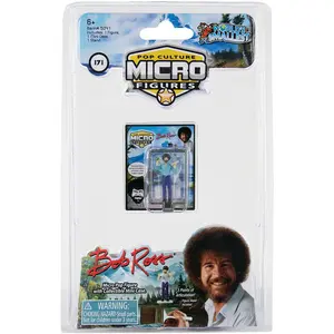 World’s Smallest Bob Ross Pop Culture Micro Figures