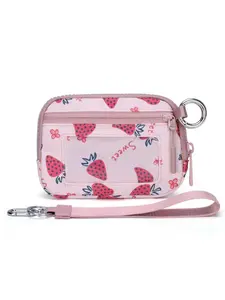 Women's Wallet Card Holder Wristlet Transparent Window Design, Stylish Ladies' Accessory for Daily Use, Perfect Gift Idea