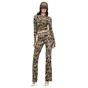 I.AM.GIA X VON DUTCH BLARE TRACKPANT - GIA GIRL CAMO