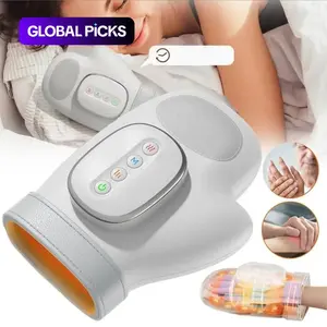 Therapeutic Hand Massager with Heat Therapy & Compression - Arthritis Pain Relief & Muscle Recovery, 3D Compression with 13 Airbags for Office Workers/Gamers/Post-Surgery Care #GLOBAL PICKS