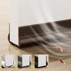 93cm/strip Snap-in PVC Door Bottom Seal – Silent Noise-Reducing Door Gap Seal, Windproof Threshold Strip for Air-Conditioned Rooms & Bedrooms, Draft Stopper