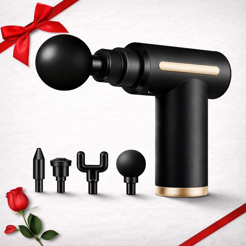 Portable Mini Massage Gun – Handheld Deep Tissue Percussion Massager for Muscle Soreness, Travel-Friendly