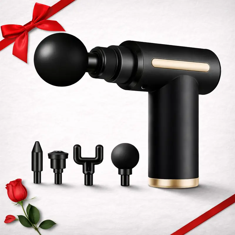 Portable Mini Massage Gun – Handheld Deep Tissue Percussion Massager for Muscle Soreness, Travel-Friendly