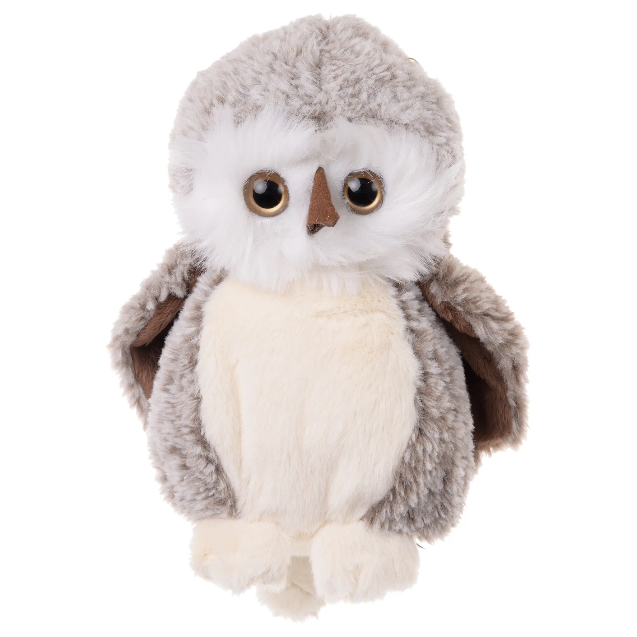 Bukowski Bears The Great HooHoo 12-Inch Soft Plush Owl Stuffed Animal Toy, 0+ Years Intelligence-Boosting Gift for Kids, Owl Family & Smart Person Collectible, 12 Inches, Decoration