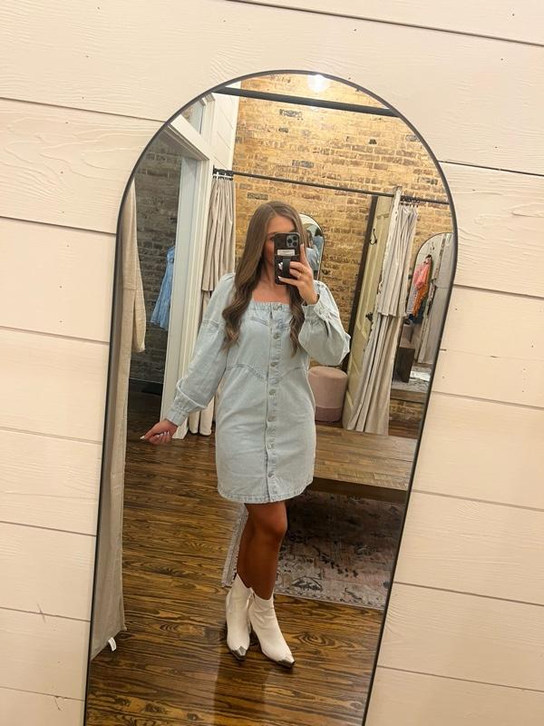 Women's Western Dress, Women's Denim Dress, Women's Button Down Dress, Denim Dress, Nashville Outfit, Country Music Concert Outfit - TikTok Shop Women's Western Dress, Women's Denim Dress, Women's Button Down Dress, Denim Dress, Nashville Outfit, Country Music Concert Outfit - TikTok Shop
