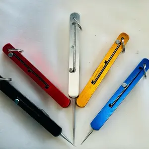 Bull Hauler Permanent Toothpick in Red Black Yellow Blue with Ring for Keychain Attachment Oral Care Tools Dental Accessories Oral Hygiene Kit Interdental Flosser