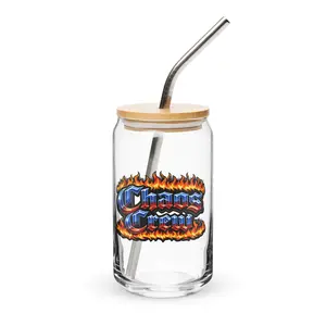 Can-shaped glass