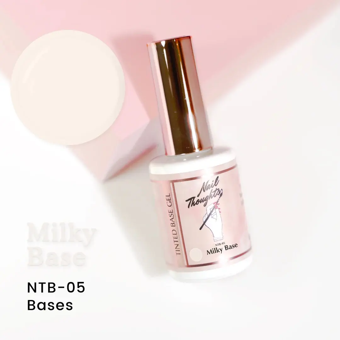 Kokoist X Nail Thoughts Tinted Base Gel - NTB-05 MILKY BASE Builder Gel Base