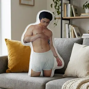 [Plush Pillow] Hudson Williams Sexy Plush Pillow, Double Sided Pillow, Mother’s Day Gift for Mom