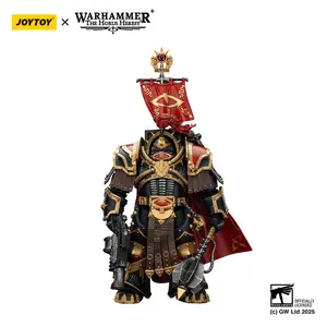 Joytoy 1/18 Collectible Action Figure Toyset - Sons of Horus Legion Cataphractii Praetor Articulating PVC Humanoid Figurine with Combi-Melta, Power Maul, JT02441, Articulating Figurines