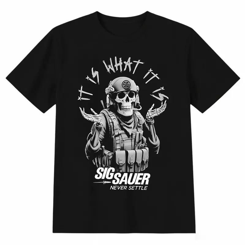 Men's Classic Crew Neck 100% Soft Cotton Short-Sleeve T-Shirt - Bold Digital Print, Fade-Resistant Fabric, Unisex Cut, Casual Streetwear Menswear Top