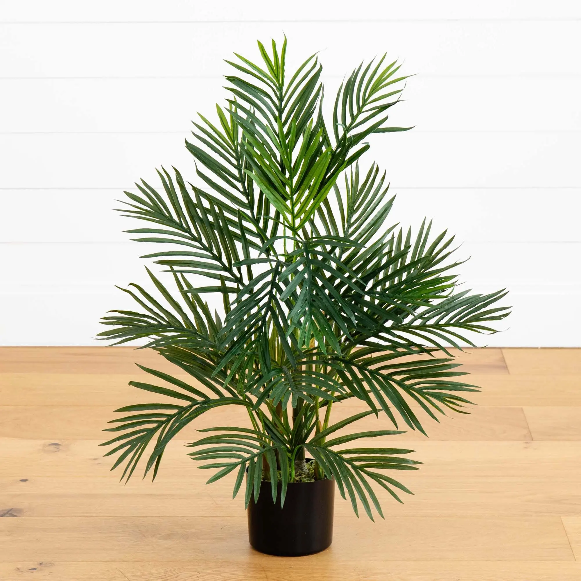 2.5ft (30-34in) Tropical Artificial Areca Palm Tree - UV Resistant Artificial Tree, Indoor Plants, 325+ Leaves, Decor for Indoor/Patio/Garden, Gift-Worthy Home Decor Piece