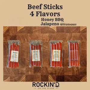 Beef Snack Sticks - 5 flavors!